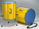 NAMM 2008: Pearl Drum's 'bright yellow' Brazilian percussion